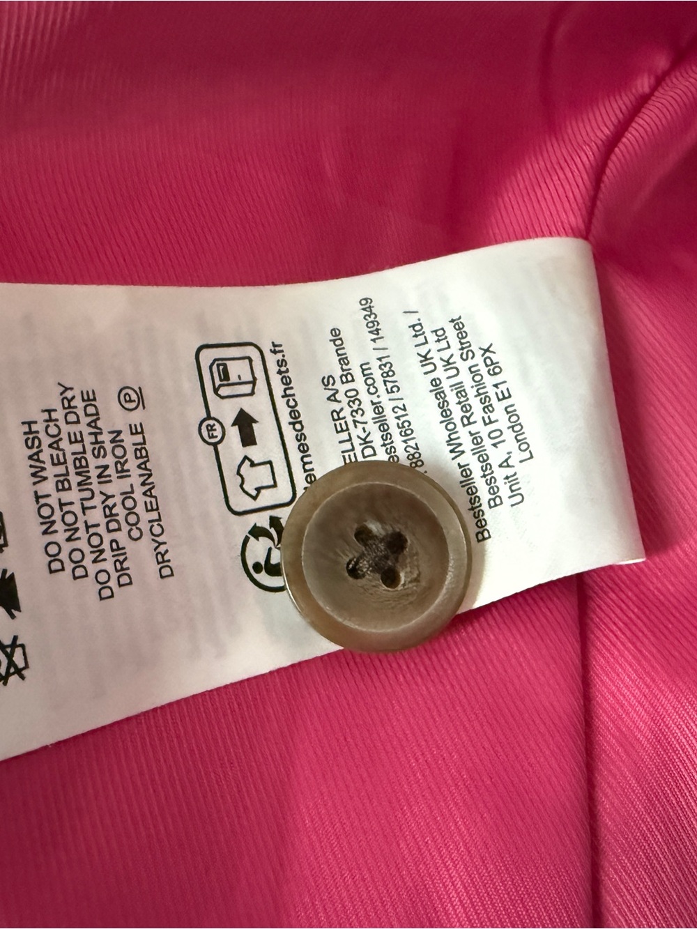 Fuchsia Single-Button Blazer - Picture 5 of 5